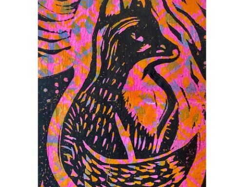 GELLI-BLOCK PRINTING Pam Porter